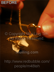 "Puppy on a Neckleash" by Mui-Ling Teh