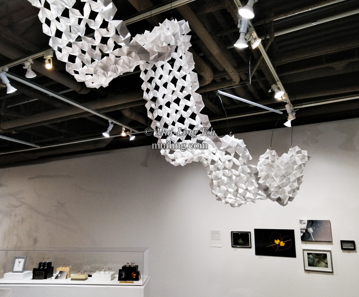 From a Single Sheed with miniature origami by Mui-Ling Teh beyond