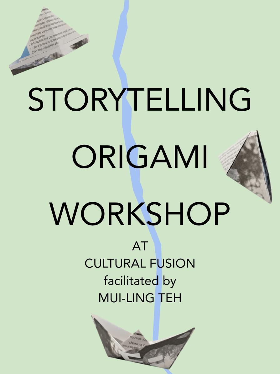 Origami workshop at Cultural Fusion Festival